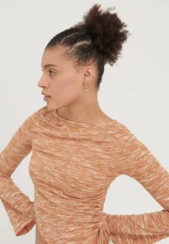 Even&Odd T-Shirt Ă Manches Longues - Orange