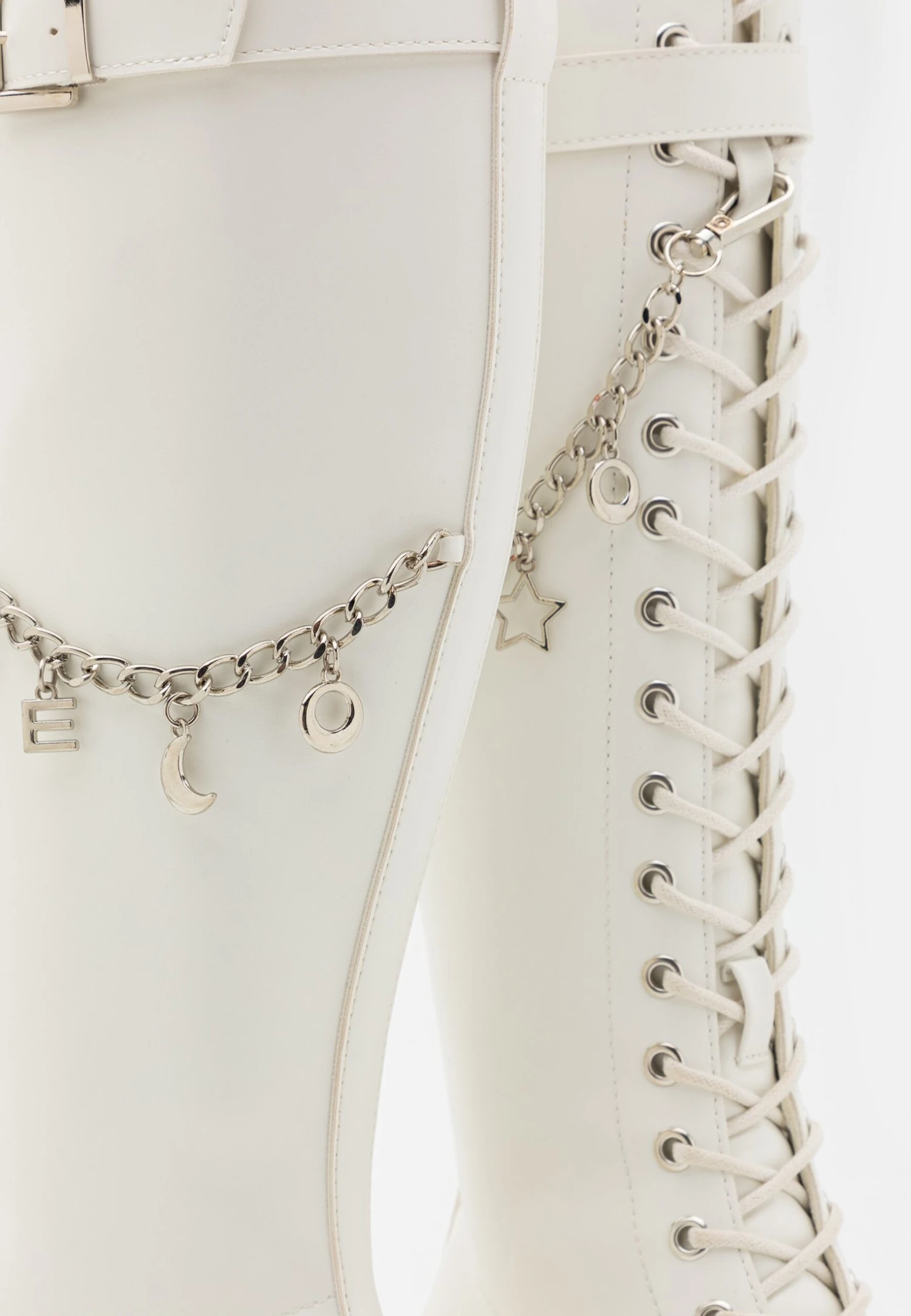 Bottes À Lacets - White – Image 6