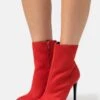 Even&Odd Bottines À Talons Hauts - Red