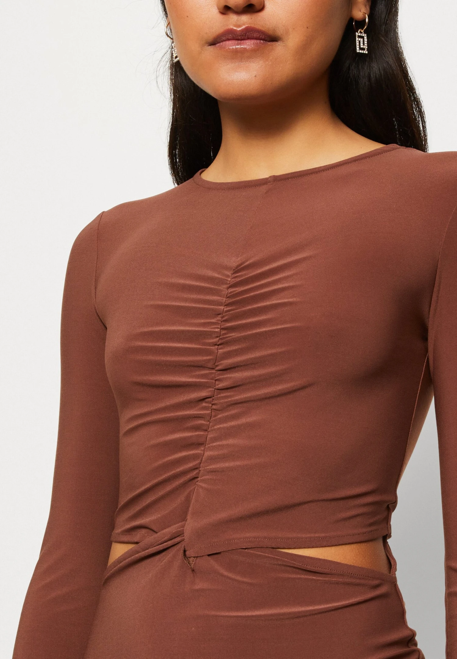 Even&Odd Robe En Jersey - Brown â Image 6