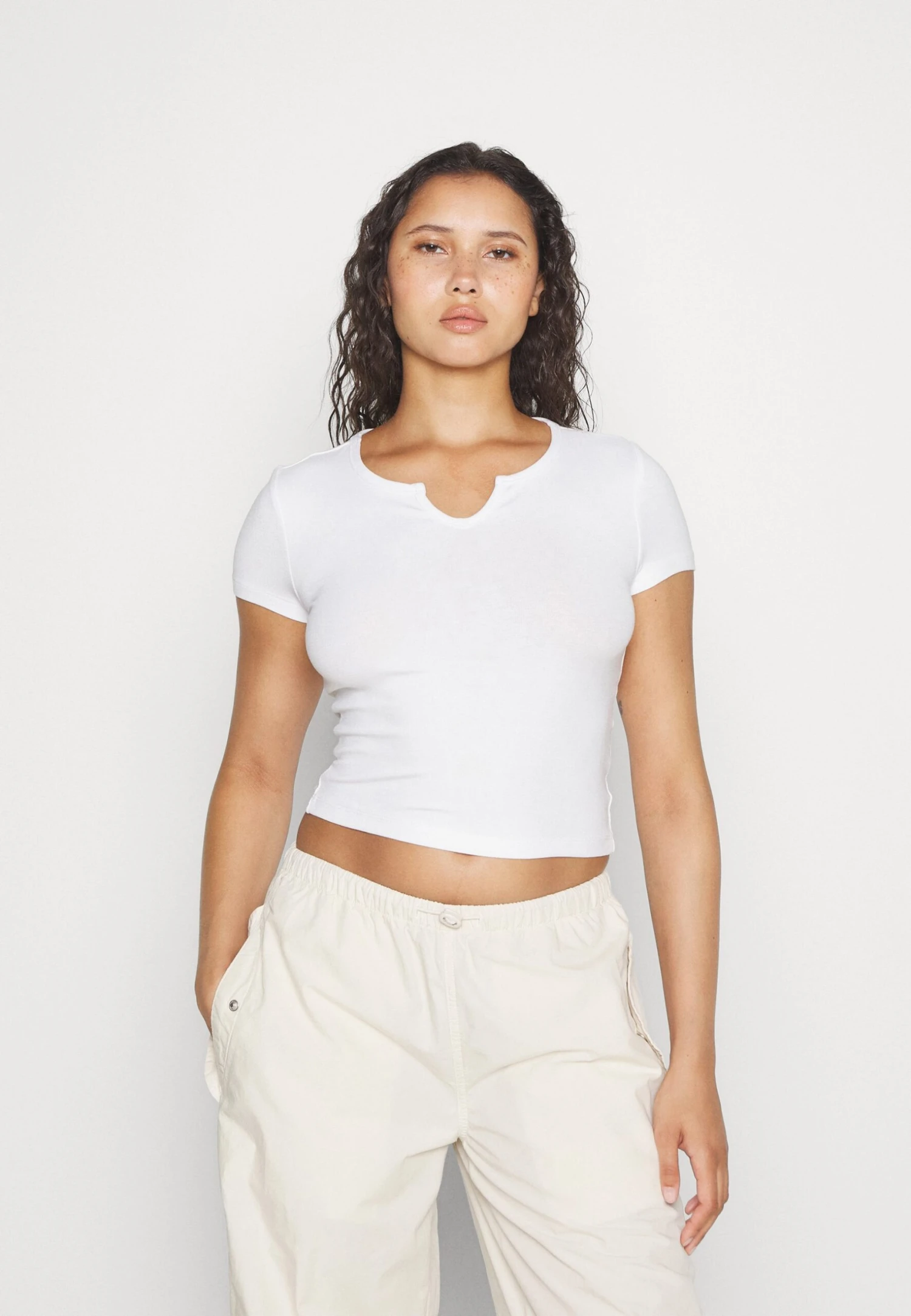 Even&Odd 2 Pack - T-Shirt Basique - Blue/White – Image 4