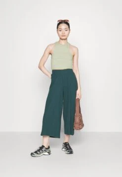 3 Pack - Débardeur - Beige/Green/Black