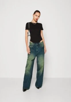 Even&Odd 2 Pack - T-Shirt Basique - Black/Taupe