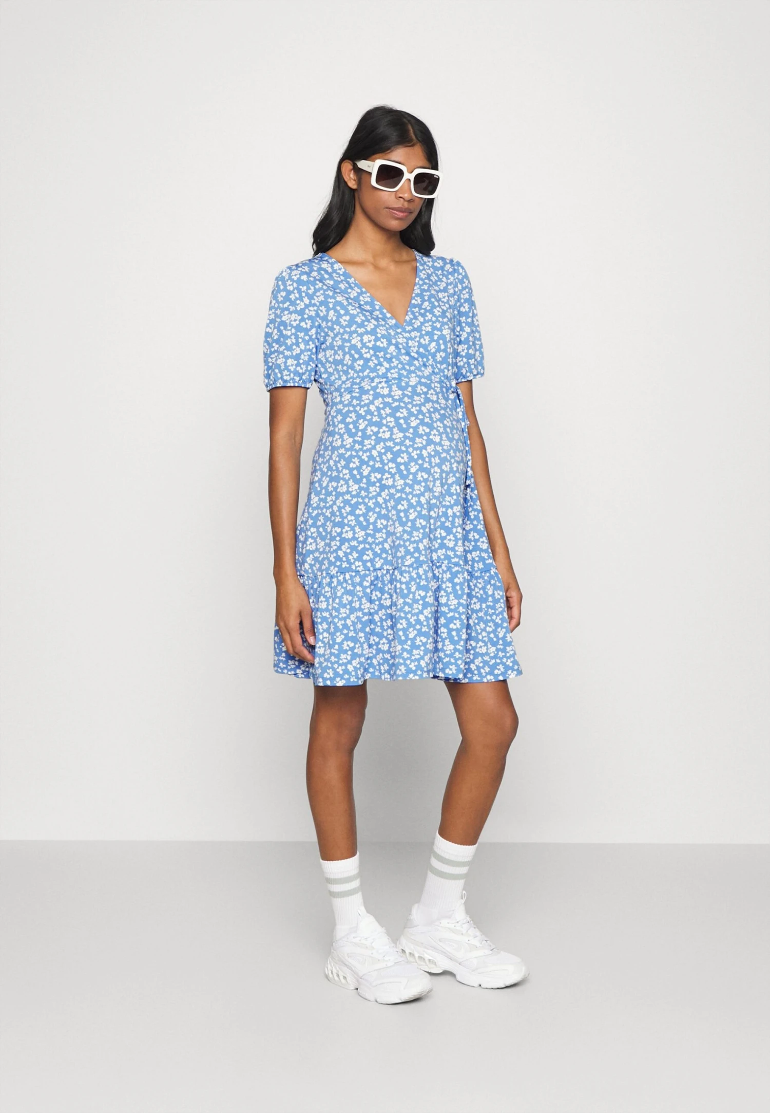 Robe En Jersey - Blue/White â Image 2