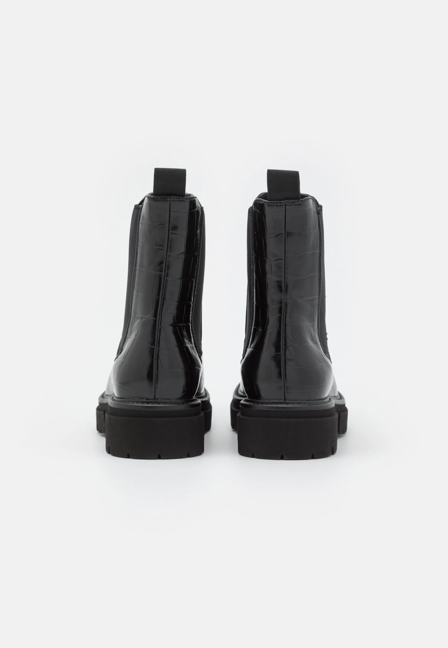 Trinity / W-19104H-3 / 704 - Beige - Bottines À Plateau - Black – Image 4