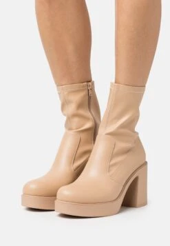 Even&Odd Bottines Ă Talons Hauts - Beige