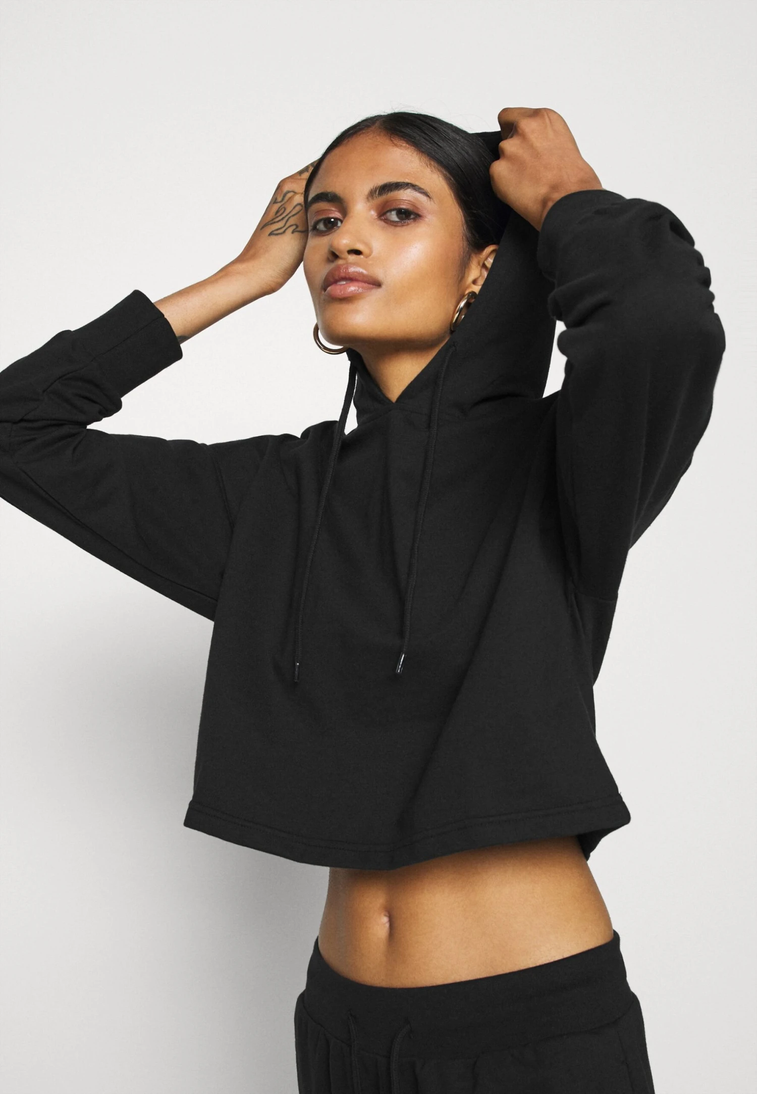 Even&Odd Sweat Ă Capuche - Black â Image 4