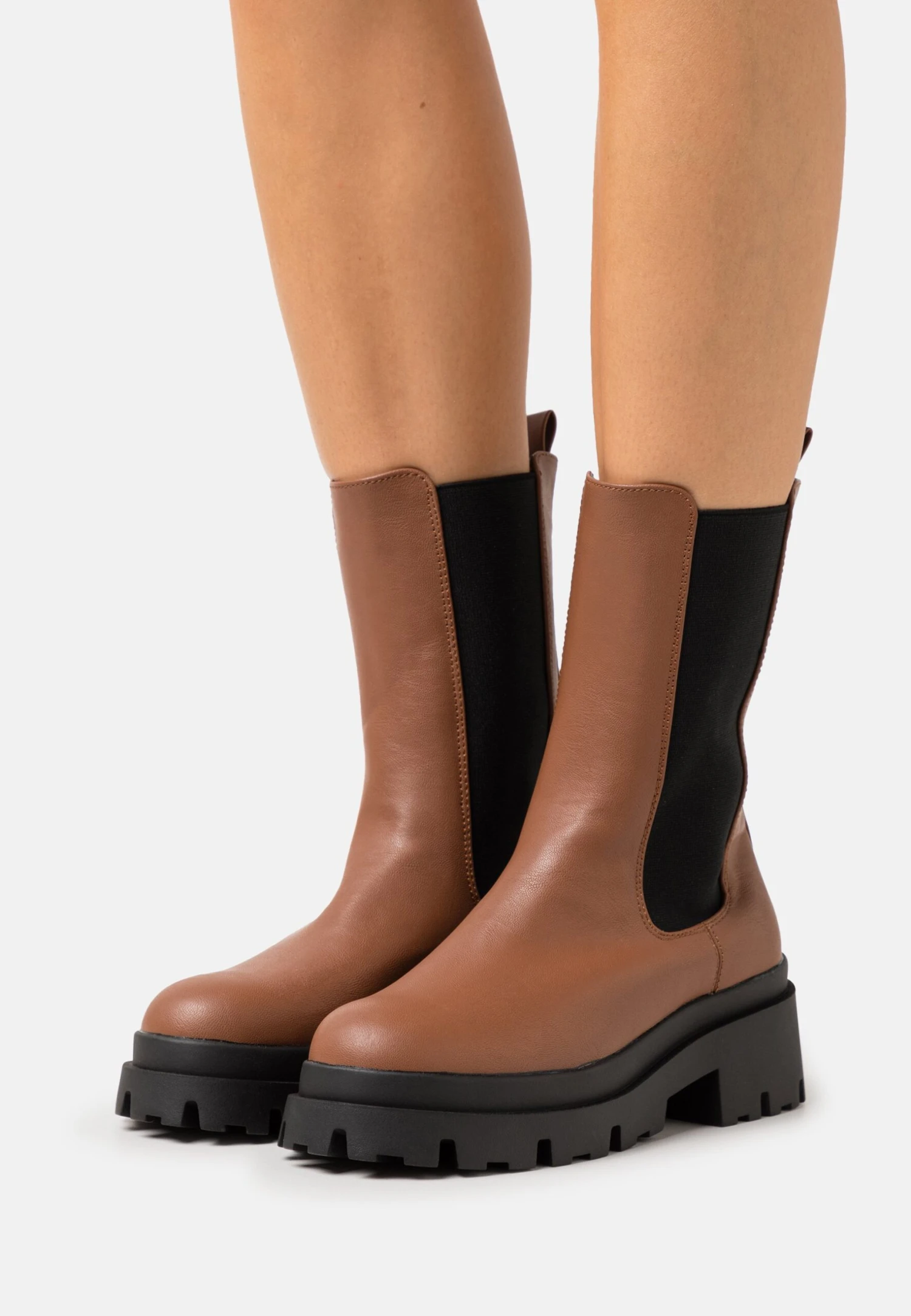 Even&Odd Bottes À Plateau - Cognac