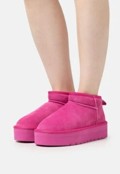 Even&Odd Leather - Boots Ă Talons - Pink