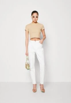 Even&Odd 3 Pack - T-Shirt Basique - Beige/Black/Orange