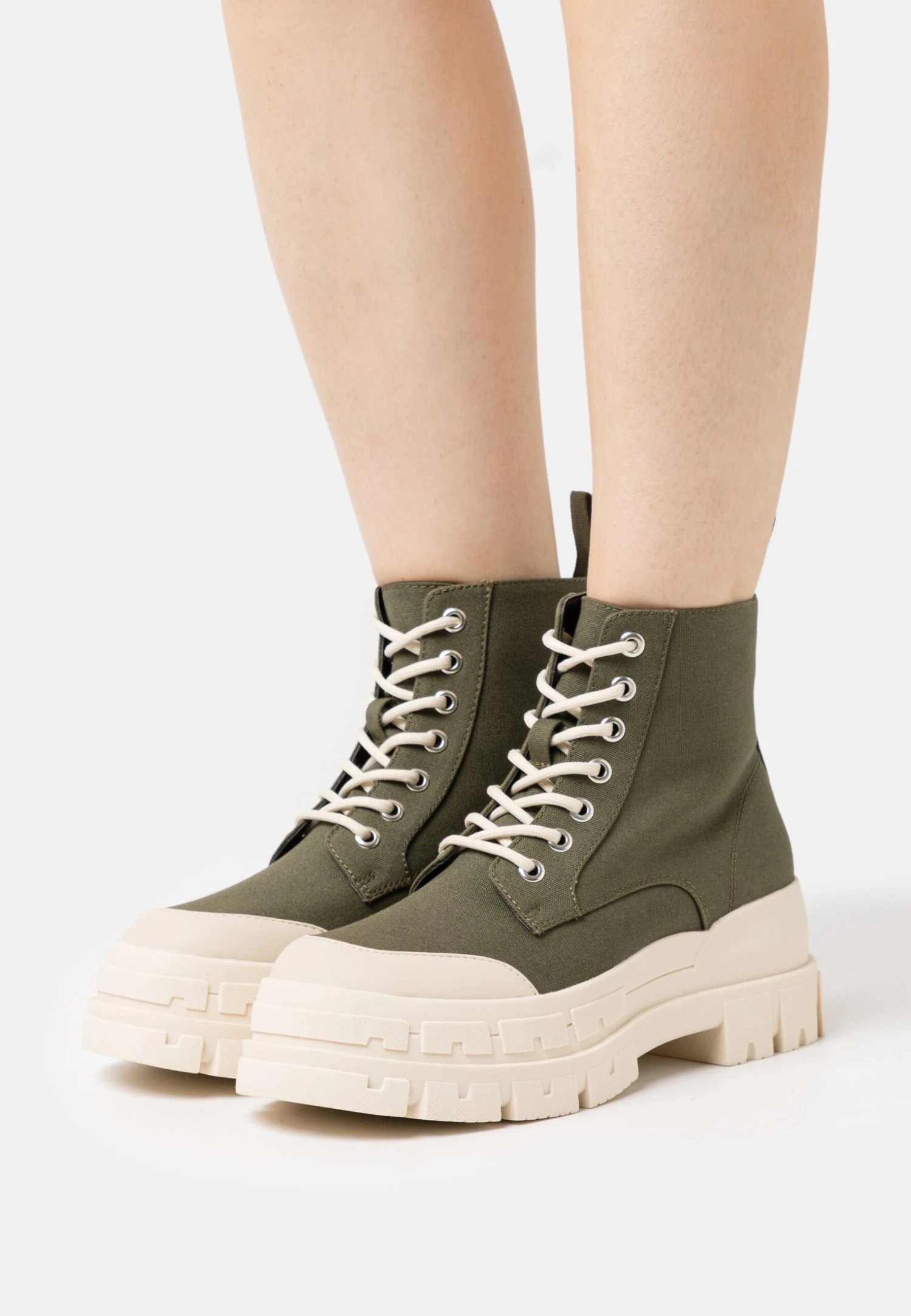 Even&Odd Boots À Talons - Khaki