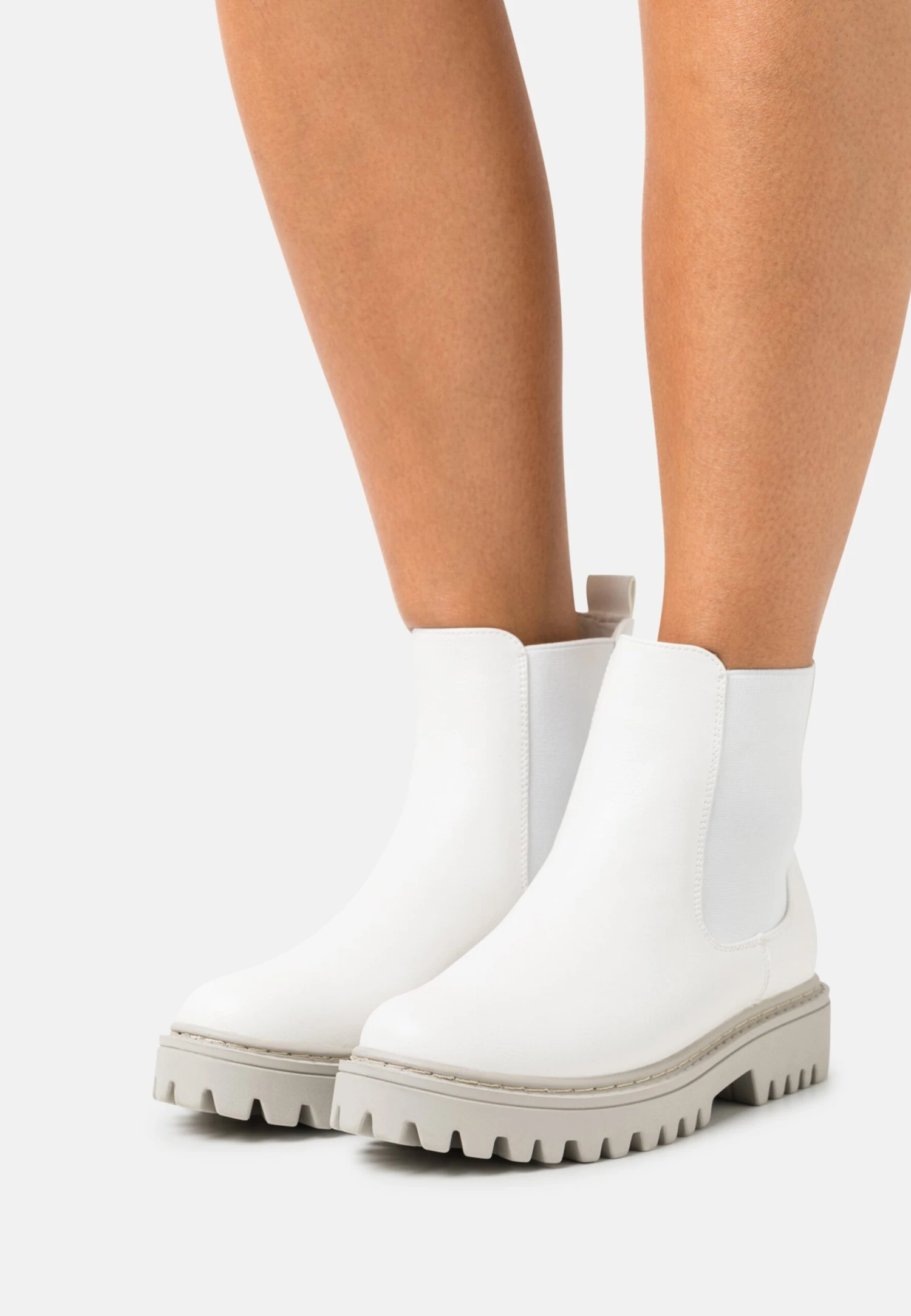 Even&Odd Bottines Ă Plateau - White