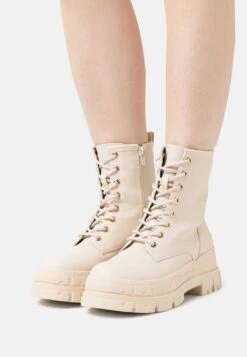 Even&Odd Bottines Ă Lacets - Beige