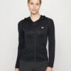 Breathable Zip-Up Hoodie - Sweat Zippé - Black