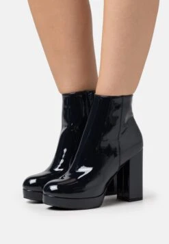 Even&Odd Bottines Ă Plateau - Dark Blue