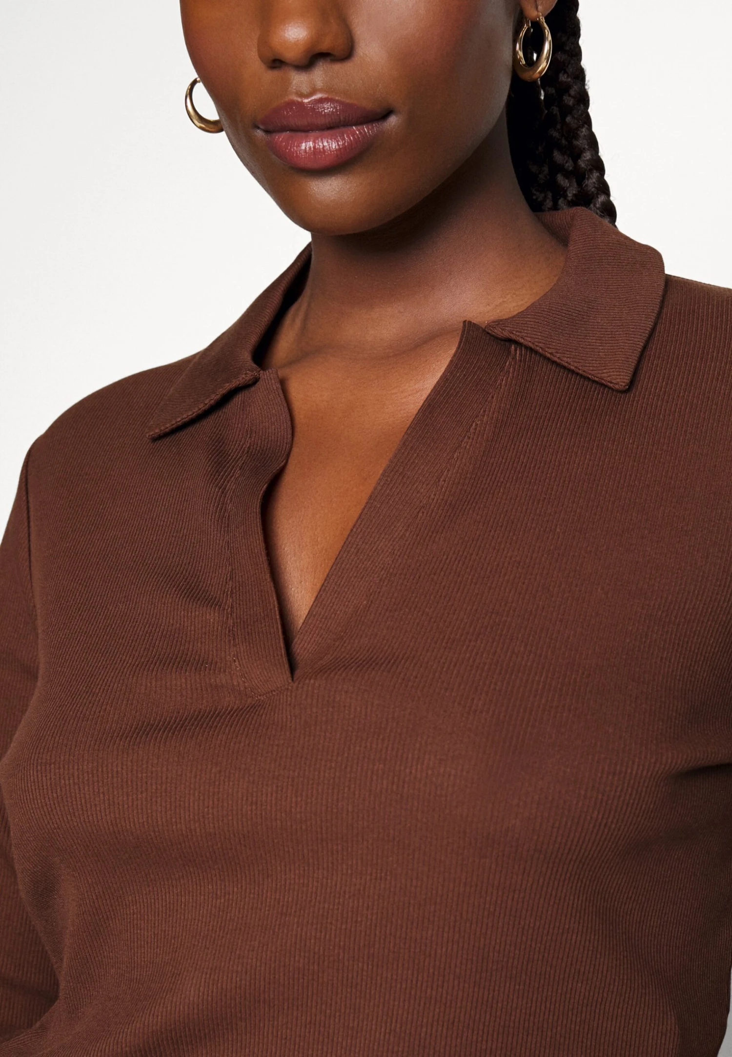 T-Shirt Ă Manches Longues - Brown â Image 6