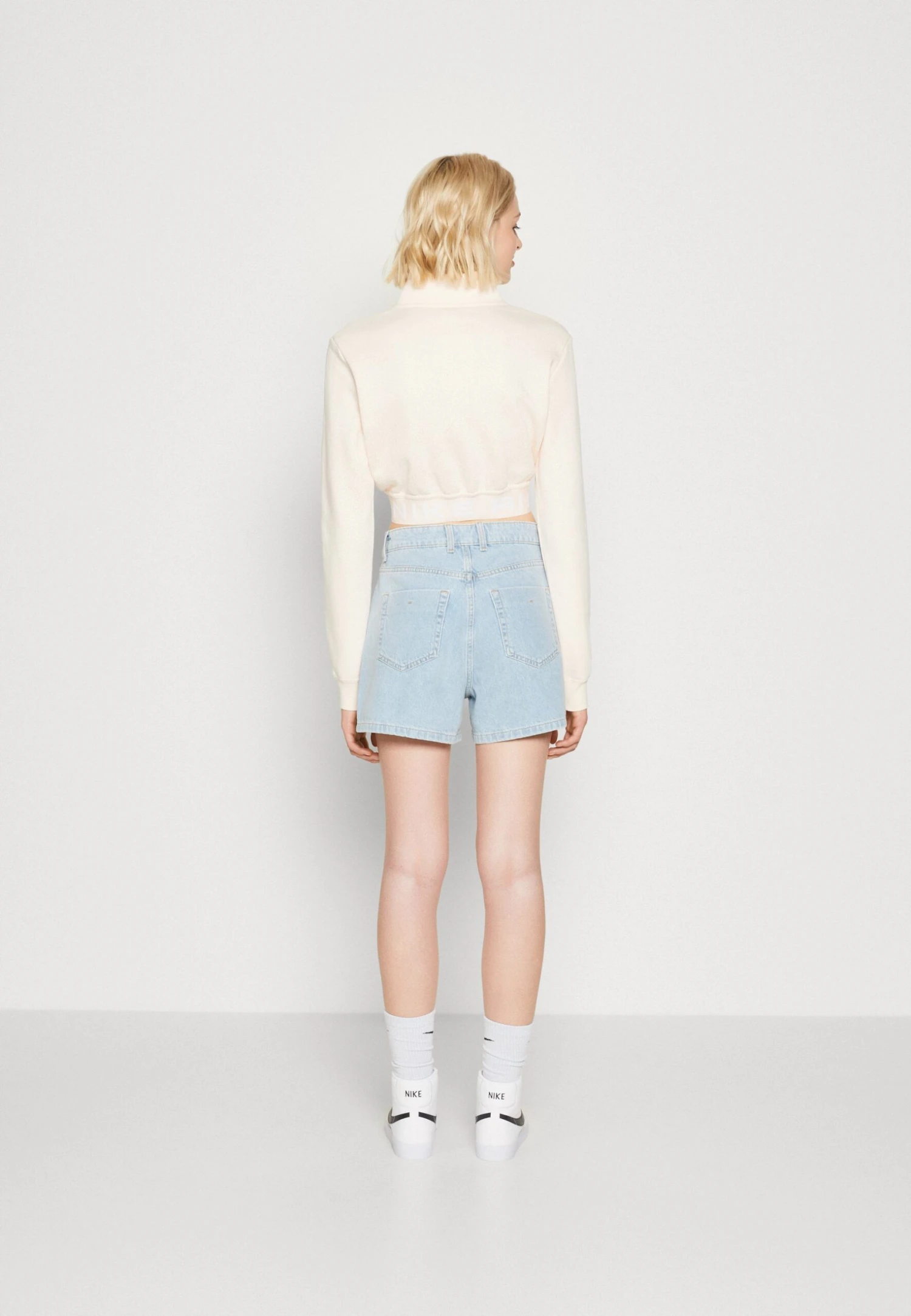 Even&Odd Short En Jean - Light Blue Denim â Image 3