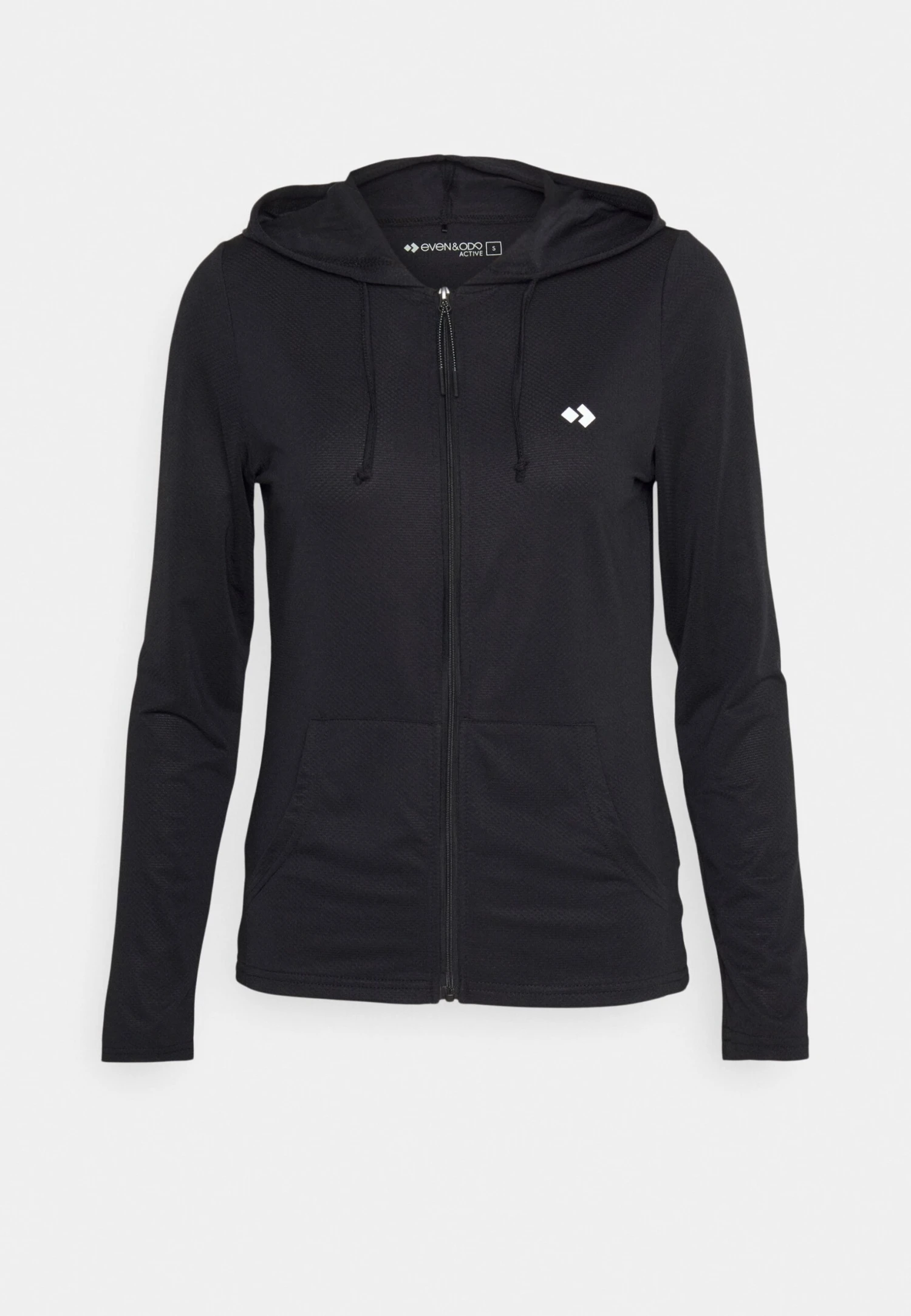 Breathable Zip-Up Hoodie - Sweat ZippĂ© - Black â Image 4