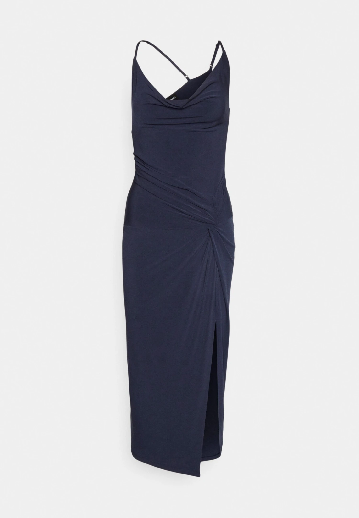 Even&Odd Circ Asymmetric Neckline Slit Dress - Robe De SoirĂ©e - 503 - Dark Blue â Image 5