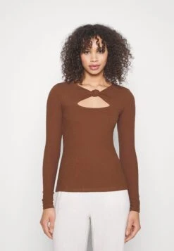 T-Shirt Ă Manches Longues - Brown