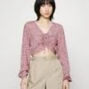 Even&Odd Blouse - Lilac/Orange