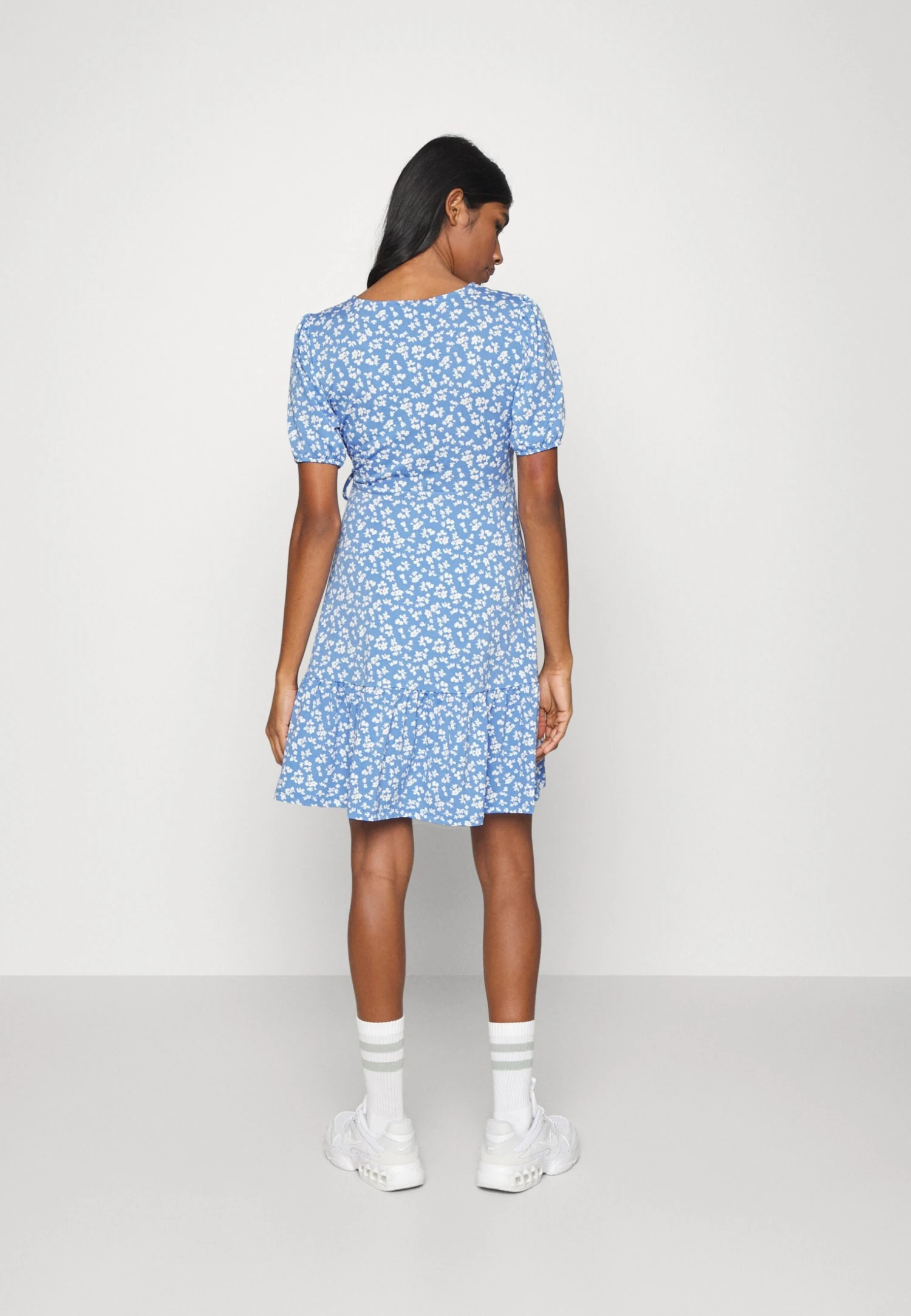 Robe En Jersey - Blue/White â Image 3