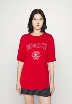 Even&Odd T-Shirt Imprimé - Dark Red